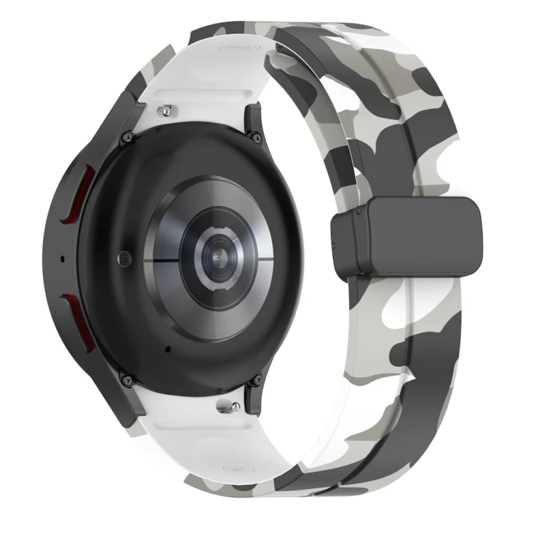 EDA004945201A_1.webp Magnetic Clasp Camouflage Silicone Watch Band - Image 7
