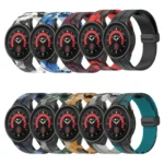 Magnetic Clasp Camouflage Silicone Watch Band - Image 3