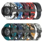 Magnetic Clasp Camouflage Silicone Watch Band - Image 4