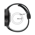Magnetic Clasp Camouflage Silicone Watch Band - Image 5