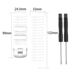 Solid Color Silicone Replacement Watch Band - Image 7