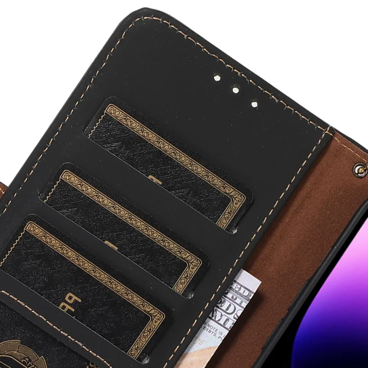 EDA004946105A_5.webp Genuine Leather Magnetic RFID Leather Phone Case, For iPhone 16 Pro Max, For iPhone 16 Pro, For iPhone 15 Pro Max, For iPhone 15 Pro, For iPhone 15 Plus - Image 6