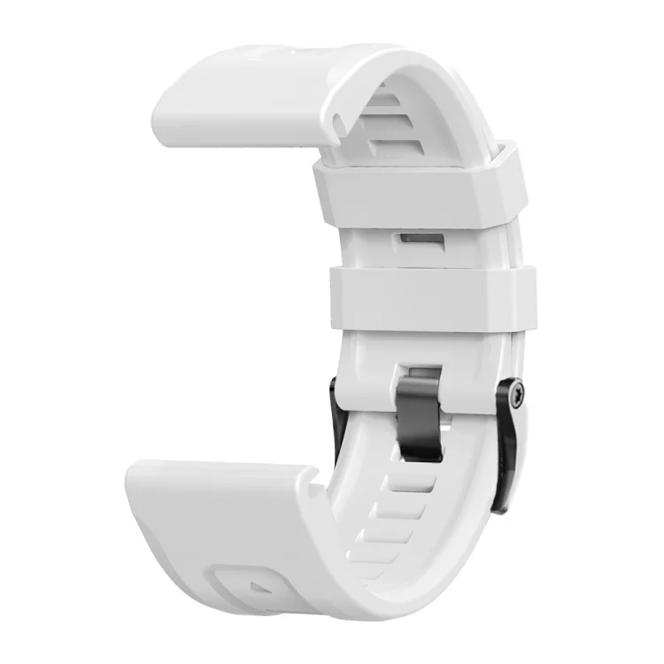 EDA004948701A_2.webp Screw Black Steel Buckle Silicone Watch Band - Image 4