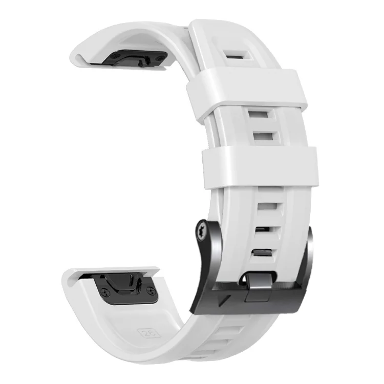 EDA004948701A_3.webp Screw Black Steel Buckle Silicone Watch Band - Image 5