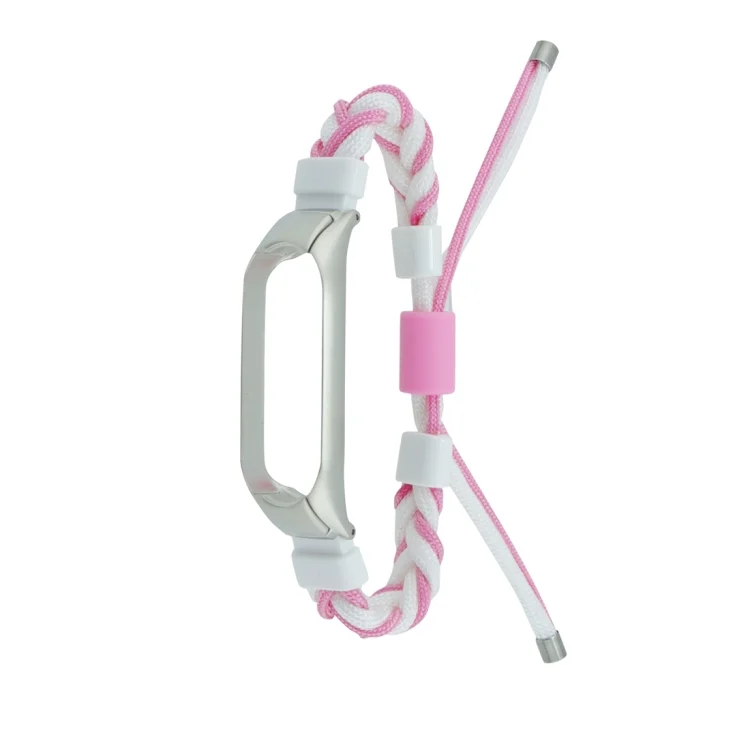 EDA004950802A.webp Silicone Bean Braided Cord Nylon Watch Band - Image 1