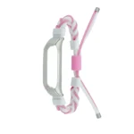 Silicone Bean Braided Cord Nylon Watch Band