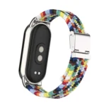 Metal Head + Nylon Braided Steel Buckle Watch Band - Image 5