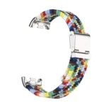 Metal Head + Nylon Braided Steel Buckle Watch Band - Image 6