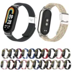 Metal Head + Nylon Braided Steel Buckle Watch Band - Image 2