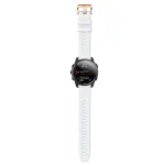 Rose Gold Buckle Silicone Watch Band - Image 6