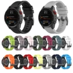 Solid Color Silicone Watch Band - Image 2