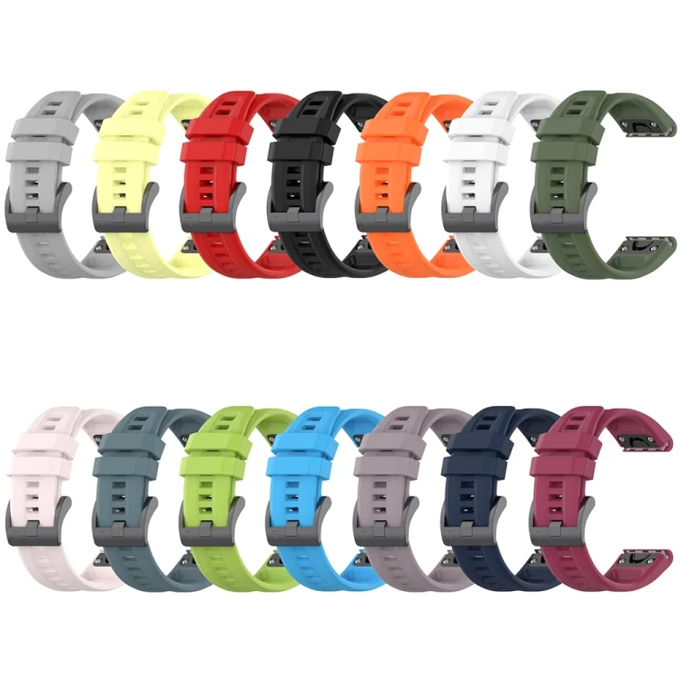 EDA0049619_B2.webp Solid Color Silicone Watch Band - Image 3