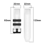 Sports Mixing Color Silicone Watch Band - Image 5