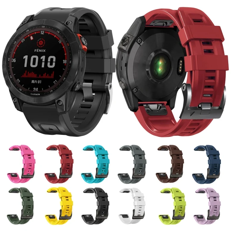 EDA0049636_B1.webp Sport Pure Color Silicone Watch Band - Image 2