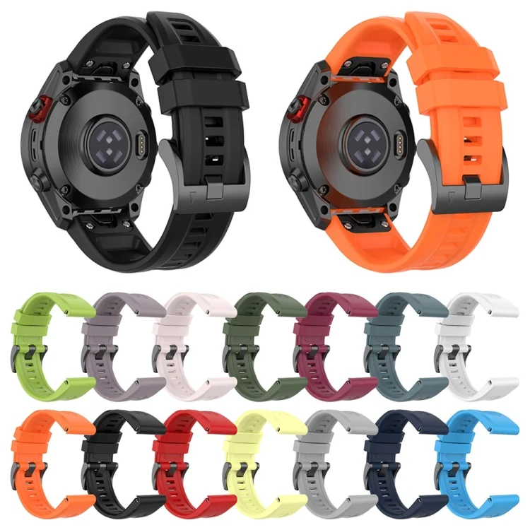 EDA0049639_B1.webp Solid Color Silicone Watch Band - Image 2