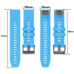 Solid Color Silicone Watch Band - Image 4