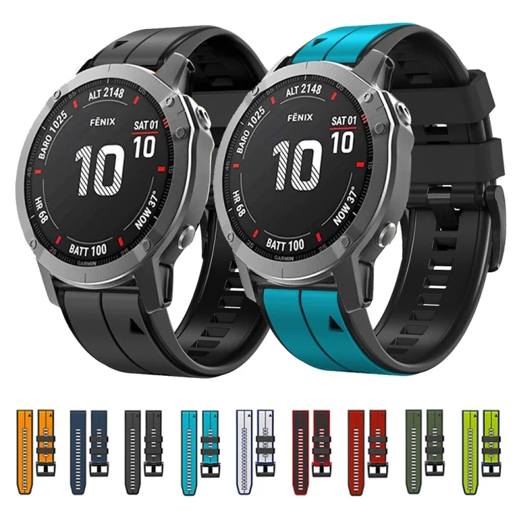 EDA0049651_B1.webp Sports Two-Color Silicone Watch Band - Image 2