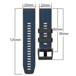 Sports Two-Color Silicone Watch Band - Image 4