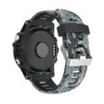 Camouflage Printed Silicone Watch Band - Image 7