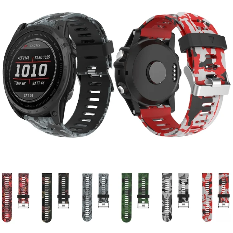 EDA0049662_B1.webp Camouflage Printed Silicone Watch Band - Image 2