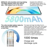 Honor X50 5G, 108MP Camera, 6.78 inch MagicOS 7.1.1 Snapdragon 6 Gen1 Octa Core up to 2.2GHz, Network: 5G, OTG, Not Support Google Play - Image 4