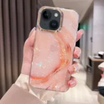 Colorful Crystal Ripple TPU Phone Case, For iPhone 14, For iPhone 15 Pro