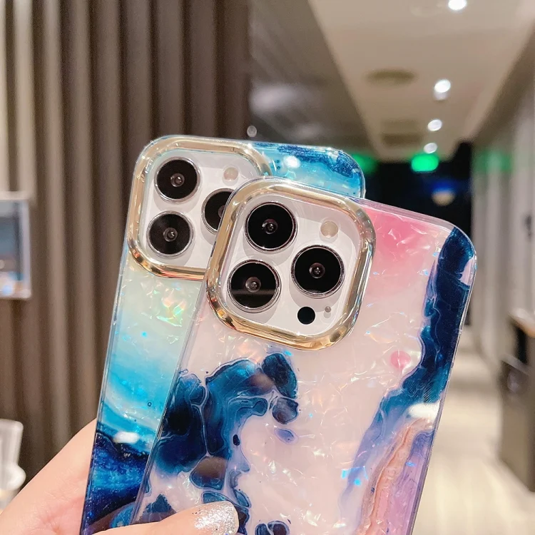 EDA0049689_B3.webp Colorful Crystal Ripple TPU Phone Case, For iPhone 11 Pro - Image 4