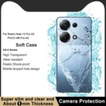 imak UX-5 Series Transparent Shockproof TPU Protective Case, For Xiaomi Civi 4 Pro 5G, For Xiaomi POCO M6 Pro 4G, For Xiaomi Redmi Note 13 Pro 4G Global, For Xiaomi Redmi A3 4G... - Image 2
