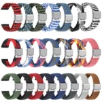 Nylon Braided Metal Buckle Watch Band - Image 2