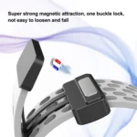 Magnetic Clasp Silicone Watch Band - Image 4