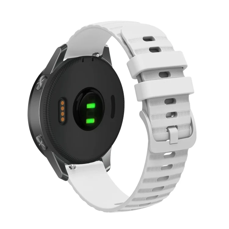 EDA004996901A_1.webp Wavy Dot Pattern Solid Color Silicone Watch Band - Image 6