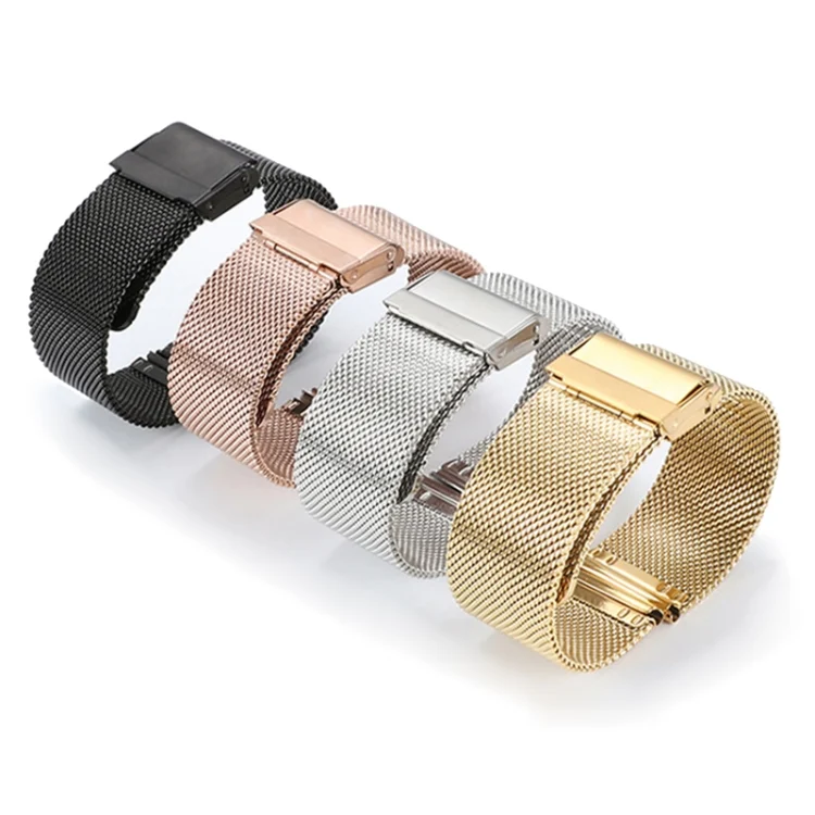 EDA0049981_B4.webp Milan Steel Mesh Double Buckle Watch Band - Image 5