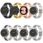 Five Bead Stainless Steel Watch Band - Image 3