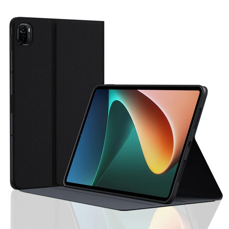 Rice Ear Texture Smart Leather Tablet Case, For Xiaomi Pad 5 / 5 Pro
