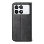 Cubic Grid Calf Texture Magnetic Leather Phone Case, For Xiaomi Poco X6 Pro 5G, For Xiaomi 14 Ultra, For Xiaomi 14 Pro - Image 3