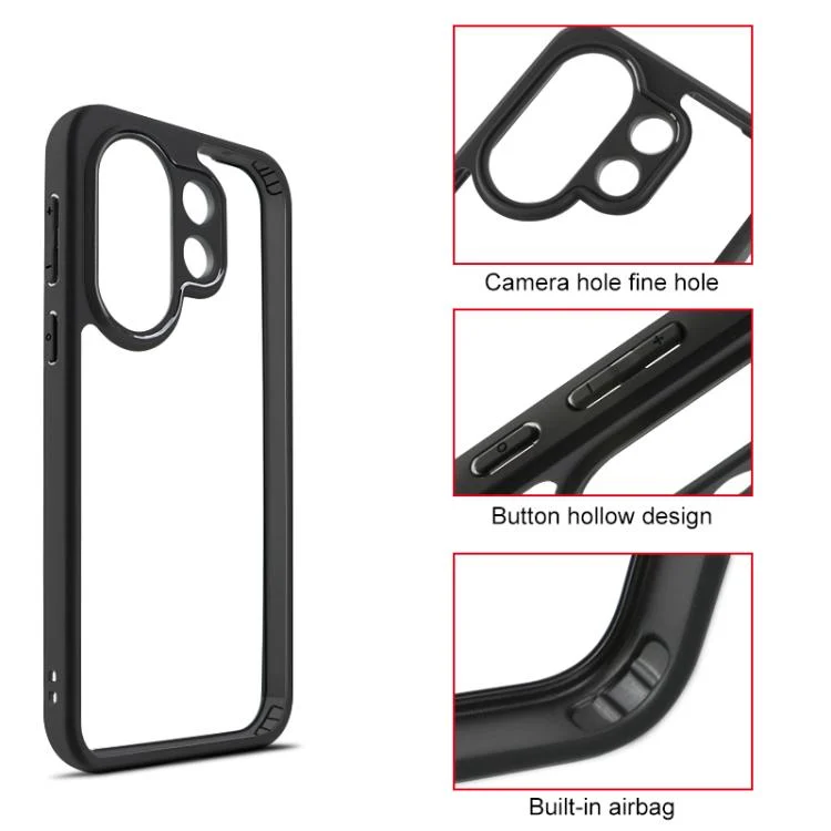 EDA005013633A_2.webp Frosted TPU + Transparent PC Phone Case, For vivo S30 Pro mini, For vivo S30, For vivo iQOO Z10 Turbo, For vivo X200s, For vivo X200 Ultra, For vivo Y39 5G, For vivo V50 Lite 5G... - Image 3