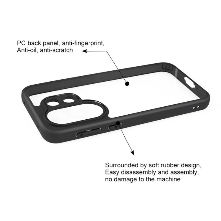 EDA005013633A_3.webp Frosted TPU + Transparent PC Phone Case, For vivo S30 Pro mini, For vivo S30, For vivo iQOO Z10 Turbo, For vivo X200s, For vivo X200 Ultra, For vivo Y39 5G, For vivo V50 Lite 5G... - Image 4