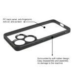 Frosted TPU + Transparent PC Phone Case, For Xiaomi Redmi Turbo 3, For Xiaomi Redmi Note 13 Pro 4G, For Xiaomi Redmi Note 13 4G, For Xiaomi 14 Ultra, For Xiaomi 14, For Xiaomi Redmi Note 13 5G... - Image 4