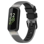 Two Color Transparent Silicone Watch Band
