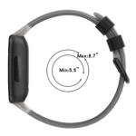 Two Color Transparent Silicone Watch Band - Image 3