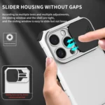 Stereoscopic Holder Sliding Camshield Phone Case, For iPhone 16 Pro Max, For iPhone 16 Pro - Image 7