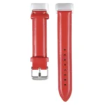 18mm Bamboo Joint Texture Genuine Leather Watch Band - Image 3