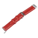 18mm Bamboo Joint Texture Genuine Leather Watch Band - Image 4
