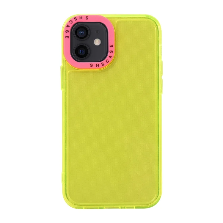 Color Contrast Lens Frame Transparent TPU Phone Case, For iPhone 12, For iPhone 12 Pro Max