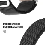 DUX DUCIS GS Series Nylon Loop Watch Band, For Apple Watch SE 2023 44mm, For Apple Watch Ultra 49mm, For Apple Watch SE 2023 40mm, For Apple Watch Ultra 2 49mm, For Apple Watch Series 9 45mm - Image 5