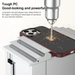 Brilliant Series Micro-frosted Anti-fingerprint PC Phone Case, For iPhone 15 Pro Max, For iPhone 15 Pro, For iPhone 15 Plus, For iPhone 15 - Image 5