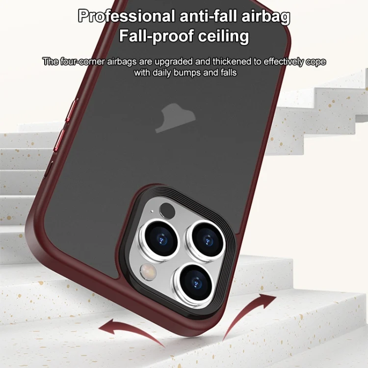 EDA0050451_B5.webp Brilliant Series Micro-frosted Anti-fingerprint PC Phone Case, For iPhone 15 Pro Max, For iPhone 15 Pro, For iPhone 15 Plus, For iPhone 15 - Image 6