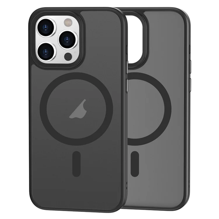 Brilliant Series MagSafe Micro-frosted Anti-fingerprint PC Phone Case, For iPhone 15 Pro Max, For iPhone 15 Pro, For iPhone 15 Plus