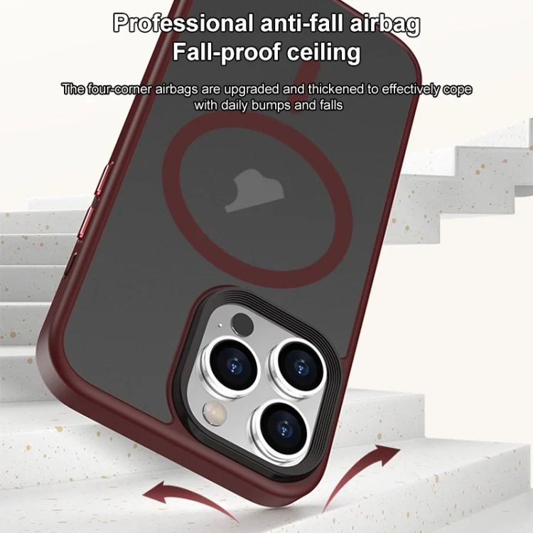 EDA0050453_B5.webp Brilliant Series MagSafe Micro-frosted Anti-fingerprint PC Phone Case, For iPhone 15 Pro Max, For iPhone 15 Pro, For iPhone 15 Plus - Image 6