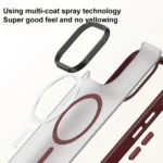Brilliant Series MagSafe Micro-frosted Anti-fingerprint PC Phone Case, For iPhone 15 Pro Max, For iPhone 15 Pro, For iPhone 15 Plus - Image 7